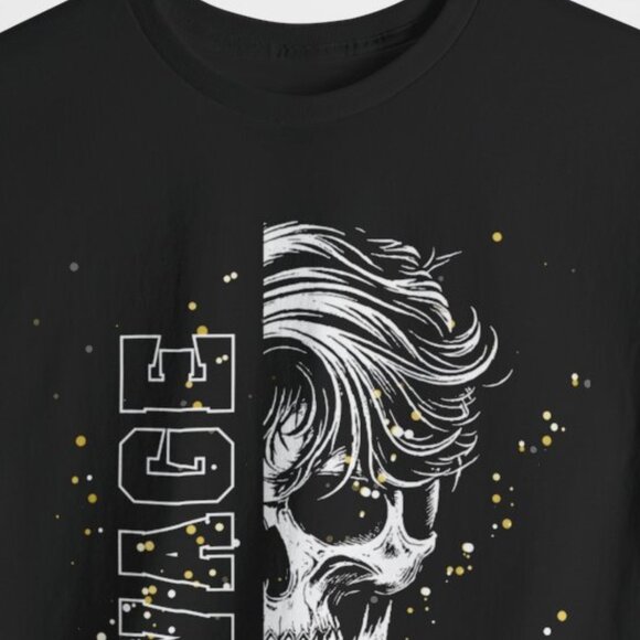 Graphic tee orginal design shirt Savage T-shirt Dark Crime - Picture 7 of 7